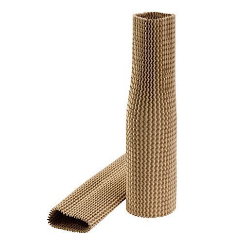 50 elastische Flaschenhüllen aus Wellpappe (150 x 340mm) Gläserhülle Vasenhülle