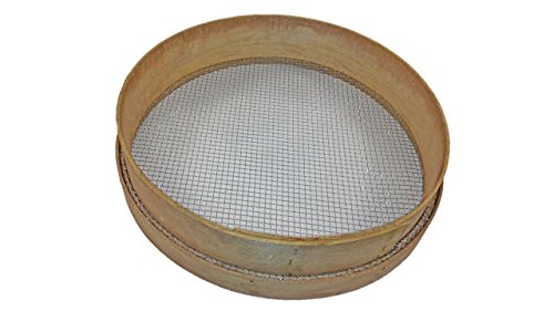 Greenkey 758 7 mm, traditionelles Maschen Gartensieb aus Holz