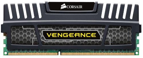 Corsair CMZ8GX3M1A1600C9 Vengeance 8GB Arbeitsspeicher ((1x8GB) DDR3 1600 Mhz CL9 XMP) schwarz