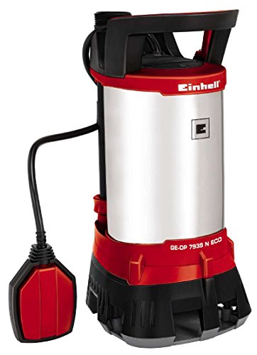 Einhell Schmutzwasserpumpe GE-DP 7935 N ECO Power (790 Watt, max. 20.000 l/h, max. 9 m Förderhöhe, Fremdkörper bis 35 mm, stufenloser Schwimmerschalter)