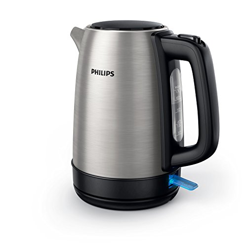 Philips HD9350/90 Wasserkocher (2200 Watt, 1.7 Liter, Edelstahl)