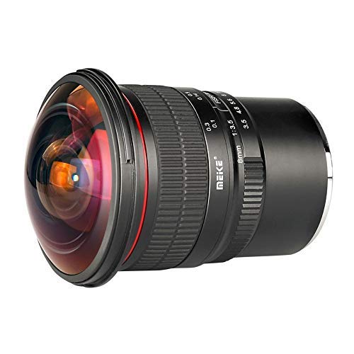 Meike Optics MK 8mm f3.5 Fisheye-Objektiv Ultra-Weitwinkel für MFT
