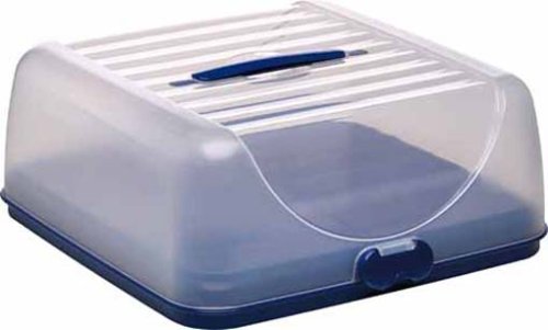 Emsa 503645 Eckiger Partybutler, 36 x 35 cm, Blau, Superline