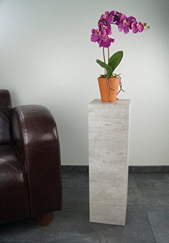 freeroom24 Blumensäule, Säule, Dekosäule Elias in Beton-Optik, H.70cm