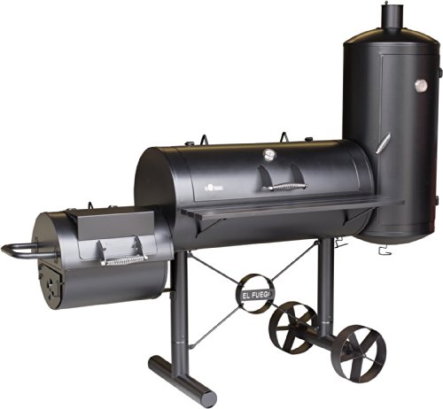 Smoker-Grill 'Kiona' von El Fuego Holzkohlegrill BBQ Barbecue Grill Smoker (000312)