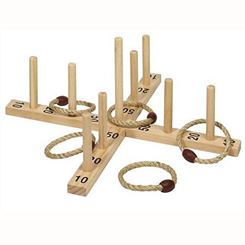 goki Ringwurfspiel mit Sisalringen