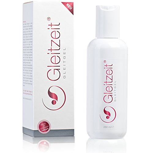 Gleitzeit Gleitgel Wasserbasis PREMIUM (250ml) XXL Langzeit-Spaß Gleitmittel sensitiv