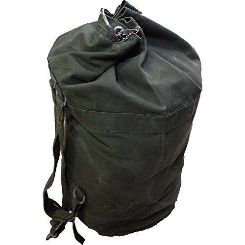Original Bundeswehr BW Seesack 120l Ösen Verschlussbügel Rucksack oliv