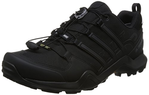 adidas Herren Terrex Swift R2 GTX Trekking-& Wanderhalbschuhe, Schwarz (Negbas/Negbas/Negbas 000), 44 2/3 EU