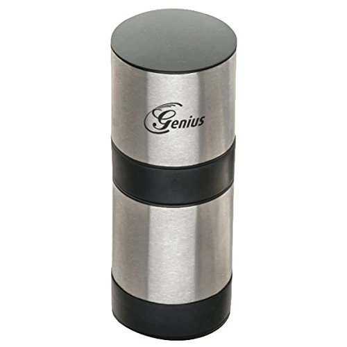 Genius 19166 Knoblauchschneider G7 ES, Edelstahl, Silber, 27 x 18 x 5.2 cm