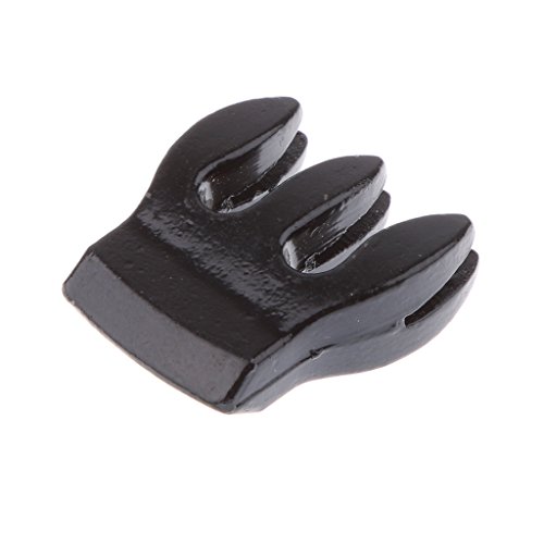 Dämpfer/Metalldämpfer/Hoteldämpfer aus Metall für Violine Viola - Farben Auswählen - Schwarz