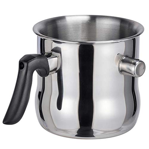 SIDCO Simmertopf Milchtopf Wasserbadkocher Milchkochtopf Simmern Wasserbadtopf 1,2 l