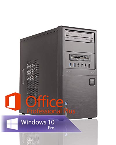 Ankermann Neu Business Office Work PC Intel i5 4570 4x3.20GHz NVIDIA GeForce 16GB RAM 240GB SSD 1TB HDD Windows 10 PRO W-LAN Office Professional Plus 2016 64bit (Key)