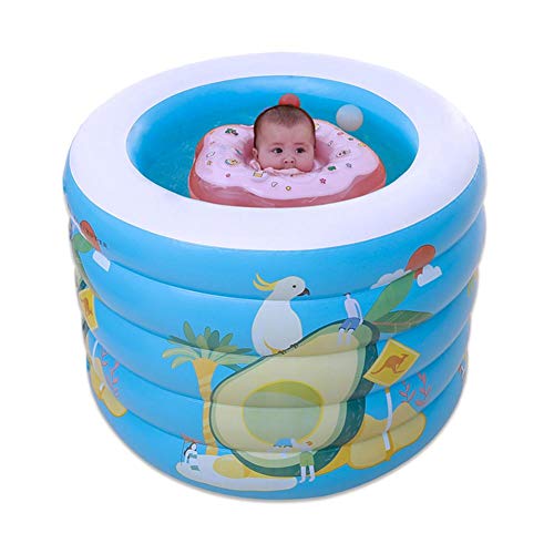 Aufblasbarer Schwimmbecken Für Kinder Baby, Blue Rundpool Wasser Toy Inflatable Swimming Pool Für Kinder.