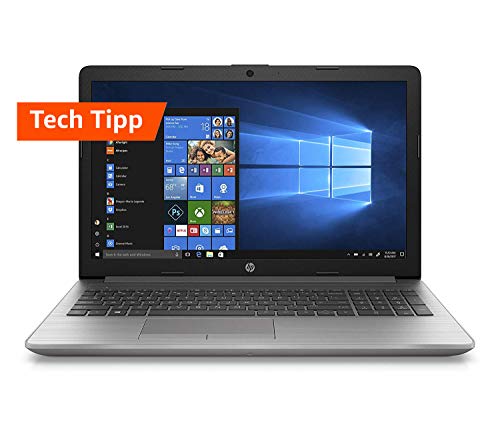 HP 250 G7 (15,6 Zoll / HD) Business Laptop (Intel Pentium 4417U, 8GB DDR4 RAM, 1TB HDD, 128GB SSD, Intel HD Grafik 610, Windows 10 Home) Silber