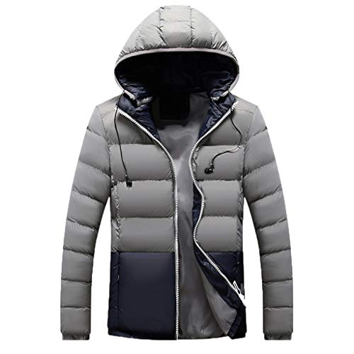 BIBOKAOKE Hooded Jacke herren winter Warmes Fleece Bergsteigen Outdoor Windproof Windbreaker Herren Mantel Trenchcoat Sport Daunenjacke Kapuzenpullover Herren Softshelljacke