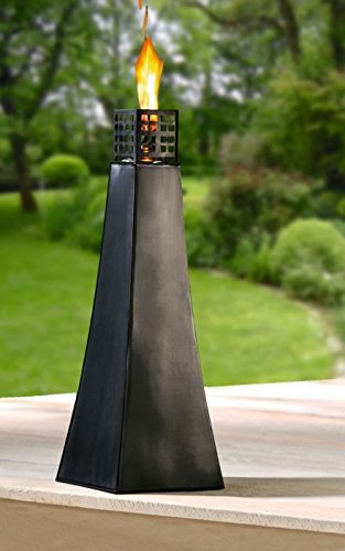 Große Öllampe aus Metall