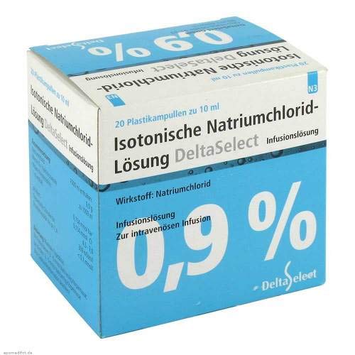 Kochsalzlösung 0,9% Plast 20X10 ml