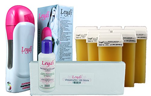 Leydi EASY Wachspatronenset Honig - besonders schnelle Haarentfernung mit Warmwachs zu Hause