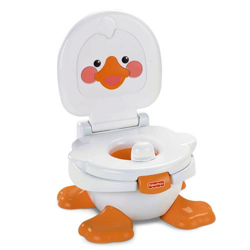 Mattel T6211 - Fisher-Price Baby Gear Ducky Töpfchen & Fußbank