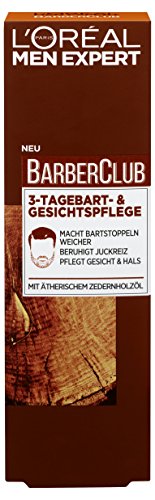 L'Oréal Men Expert Barber Club 3-Tagebart- und Gesichtspflege, 1er Pack (1 x 50 ml)
