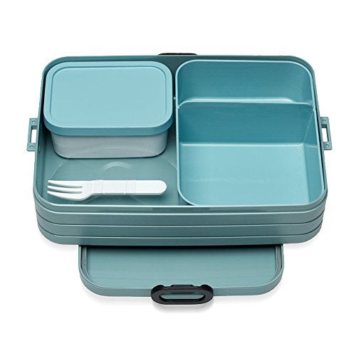 Mepal Bento Lunchbox Take a Break Large - Nordic Green TPE/pp/abs, 0 mm
