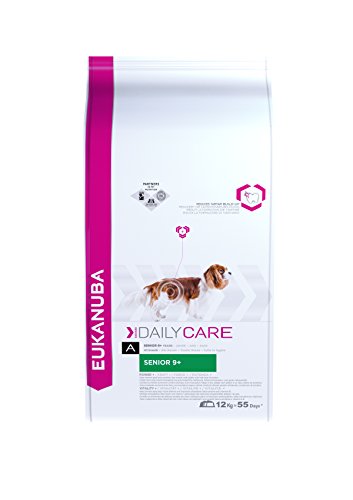 Eukanuba Daily Care Senior 9+, Hundefutter für ältere Hunde ab 9 Jahre, Trockenfutter mit Huhn (1 x 12 kg)