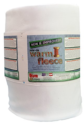 Warm Company The 1880 Fleece, Volumenvlies zum Einnähen 91 x 114 cm, 100% Polyester