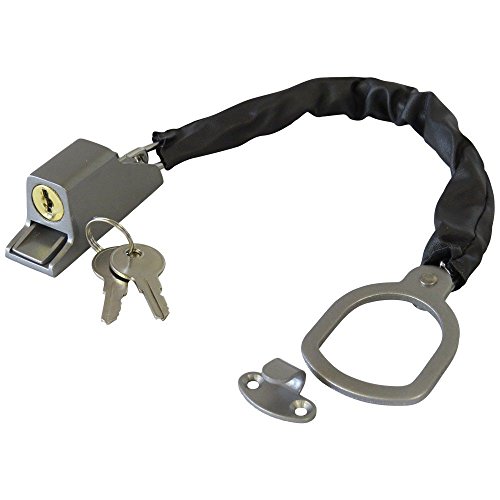 ONVAYA 45011 Türgriffkette mit Kratzschutz, Türkette, Türsicherung ohne Bohren der Tür