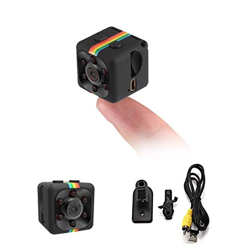 ARCELI Spy Camera, versteckte Kamera Mini Camera HD 1080P oder 720P Spy Cam Wireless kleine tragbare Nachtsicht-Bewegungserkennung für Zuhause, Auto, Drohne