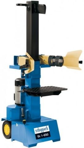 Hydraulikspalter Ox 1-650 inkl. Spaltkreuz, Motorausrüstung 230V mit extra Spaltkreuz