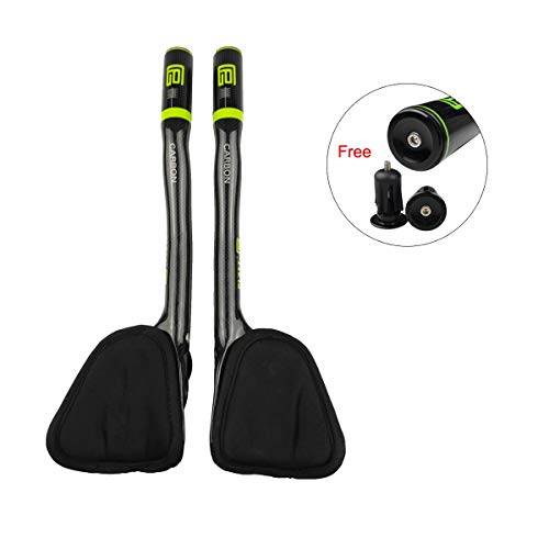 PLATT Fahrradlenker 31,8 Carbonlenker Renn/Triathlonlenker Aerobar Lenkeraufsatz Tri Bar, 3K Glossy