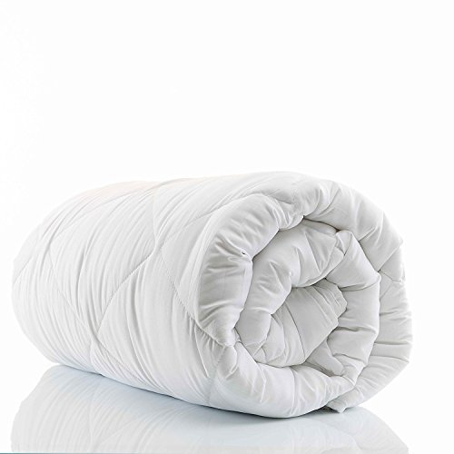 etérea Mikrofaser Steppbett Steppdecke Decke 135 x 200 cm, Gesamtgewicht: 1500g, warm, Winter, Made in Germany