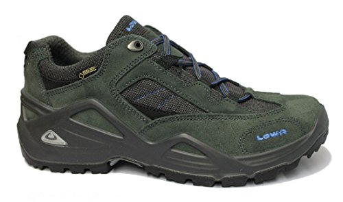 Lowa Herren Sirkos GTX M Trekking- & Wanderhalbschuhe, Grau/Blau 9040, 44 EU