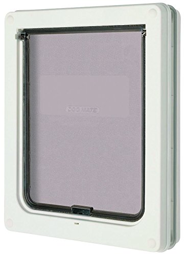 PetMate 80882 Dog Mate 2-Wege Hundetüre, weiß