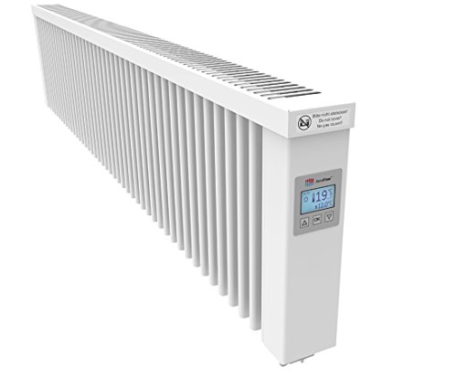 AeroFlow Elektroheizung SLIM 2000 mit Schamottekern app-ready FlexiSmart-Displayregler (Android, iOS) elektrische Zusatzheizung, Nachtspeicher Ersatz, 15 Jahre Garantie, Elektroheizkörper-Heizgerät