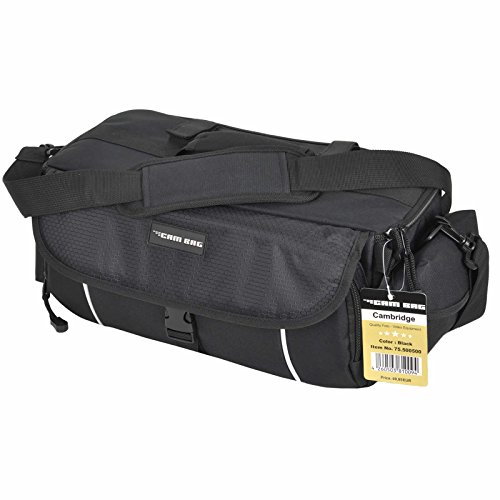 Kameratasche CAMBAG Fototasche CAMBRIDGE MK.II Video D-SLR Kamera mit Wechselobjektive und Zubehör, Grösse M - XL Schwarz AUSWAHL (Cambridge Pro - XL)