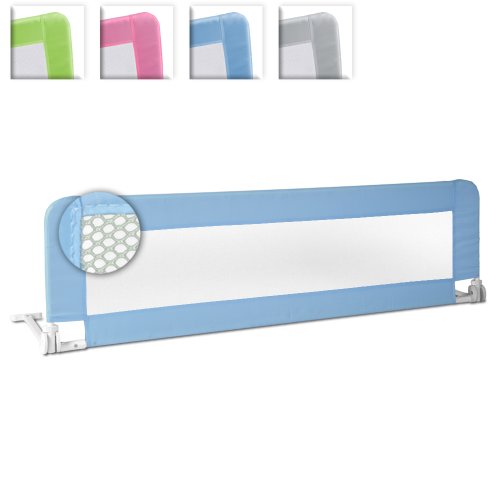 Infantastic Kinder-Bettgitter (Farbwahl und Größenwahl) Bettschutzgitter (150 cm, Blau)