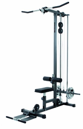 Finnlo Latzug-Station Multi-Lat-Tower, anthrazit/schwarz, 141 x 120 x 210 cm