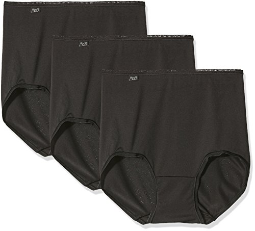 Sloggi Damen Taillenslip 24/7 Micrfib MX3P,   Schwarz (Black 04), 54