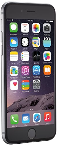 Apple iPhone 6, 4,7' Display, SIM-Free, 16 GB, 2014, Space Grau (Generalüberholt)