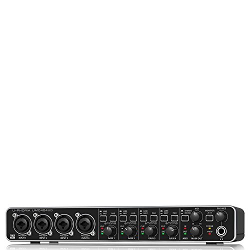 Behringer UMC404HD U-Phoria USB Audio und 'MIDI' Interface