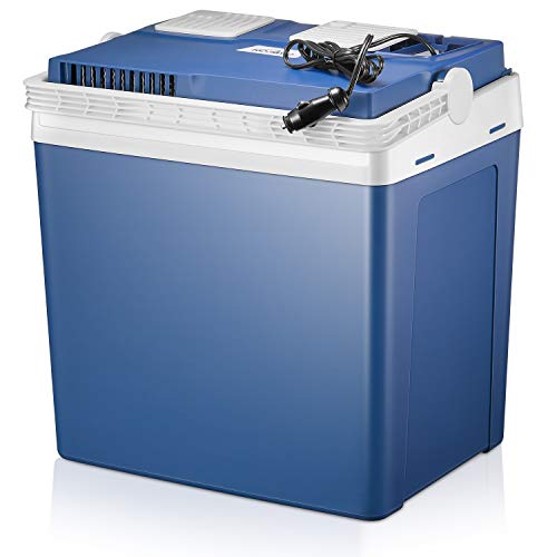 Kealive Elektrische Kühlbox, Thermoelektrische Kühlbox mit Kühl- und Warmhaltefunktion - 22.4 Liter,12 V für Auto und Lkw