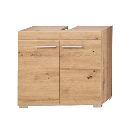 trendteam smart living Badezimmer Waschbeckenunterschrank Unterschrank Amanda, 60 x 56 x 34 cm mit viel Stauraum