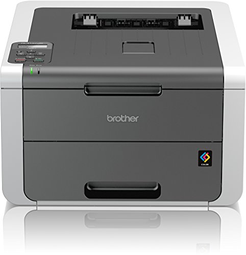 Brother HL-3142CW Kompakter Farbdrucker (Drucken, A4, 18 Seiten/Min., 2.400x600 dpi, WLAN, Print AirBag für 150.000 Seiten)