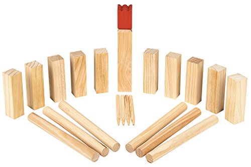 moses. Wooden Game Kubbs - Wikingerspiel | Geschicklichkeitsspiel | Aus Holz