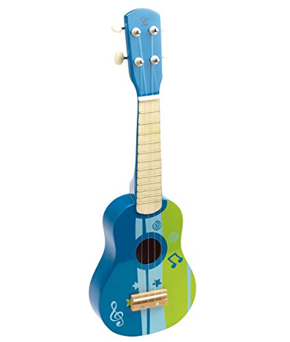 Hape E0317 Ukulele blau Kindergitarre