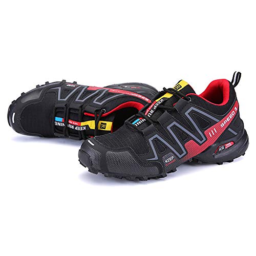 Shoes Fahrradschuhe für Damen und Herren, atmungsaktive schlossfreie Reitschuhe, Wanderschuhe in freier Wildbahn, für Outdoor-Sportarten geeignet, ZDDAB