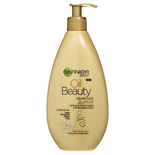 Garnier Oil Beauty Nährende Öl Milch,1er Pack (1 x 400 ml)