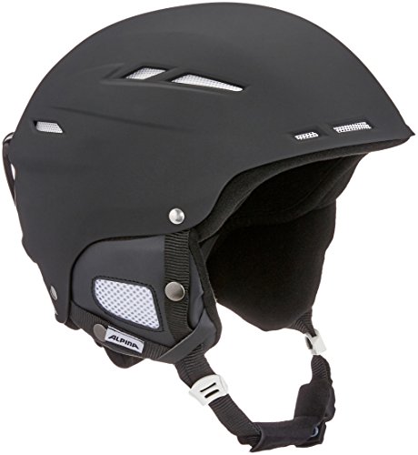 ALPINA Biom Skihelm, Black Matt, 58-62 cm